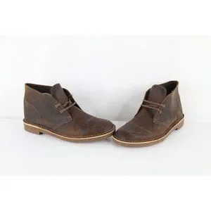 Clarks | Shoes | Clarks Mens Size 1 Distressed Leather  display picture 2